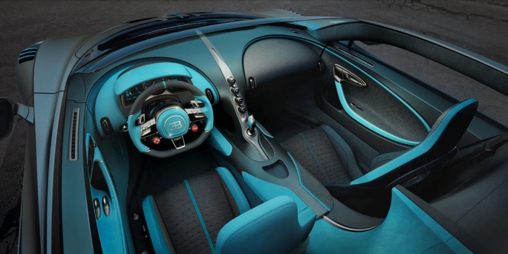 Buggati Divo - interior