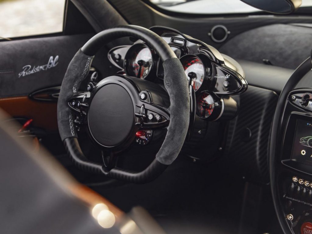 Pagani Huayra Roadster BC - interior
